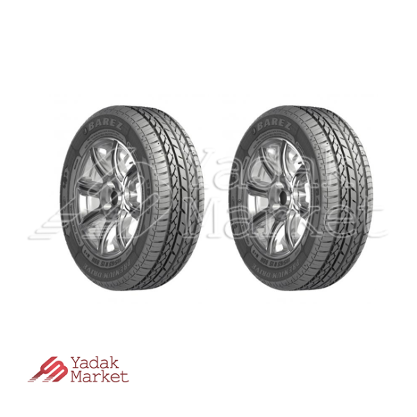 لاستیک سایز 185/65R14 گل P648 بسته 2 عددی بارز مناسب برای رانا