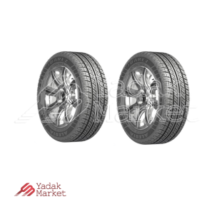 لاستیک سایز 175/70R13 گل P601 بسته 2 عددی بارز مناسب برای دوو سیلو