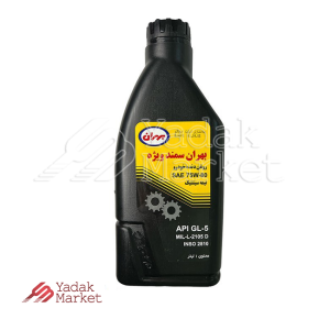 روغن گیربکس دستی API GL5GL4 75W80 حجم 1 لیتر شرکتی ایساکو کد 770301409 مناسب برای پژو 405