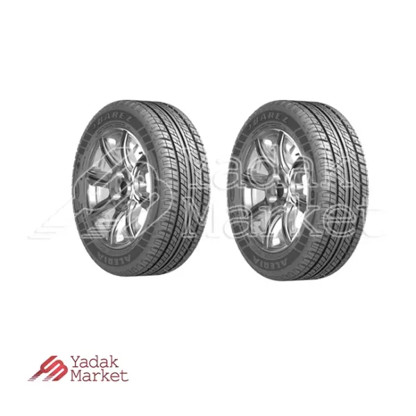 لاستیک خودرو سایز 175/70R13 گل P660 بسته 2 عددی بارز مناسب برای دوو سیلو